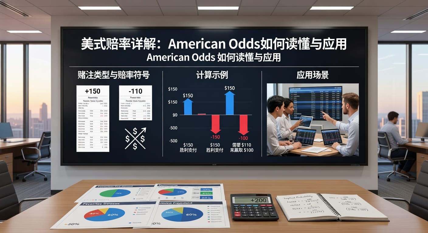 美式赔率 American Odds：资深分析师带你看懂体育博彩核心玩法（2026年版）