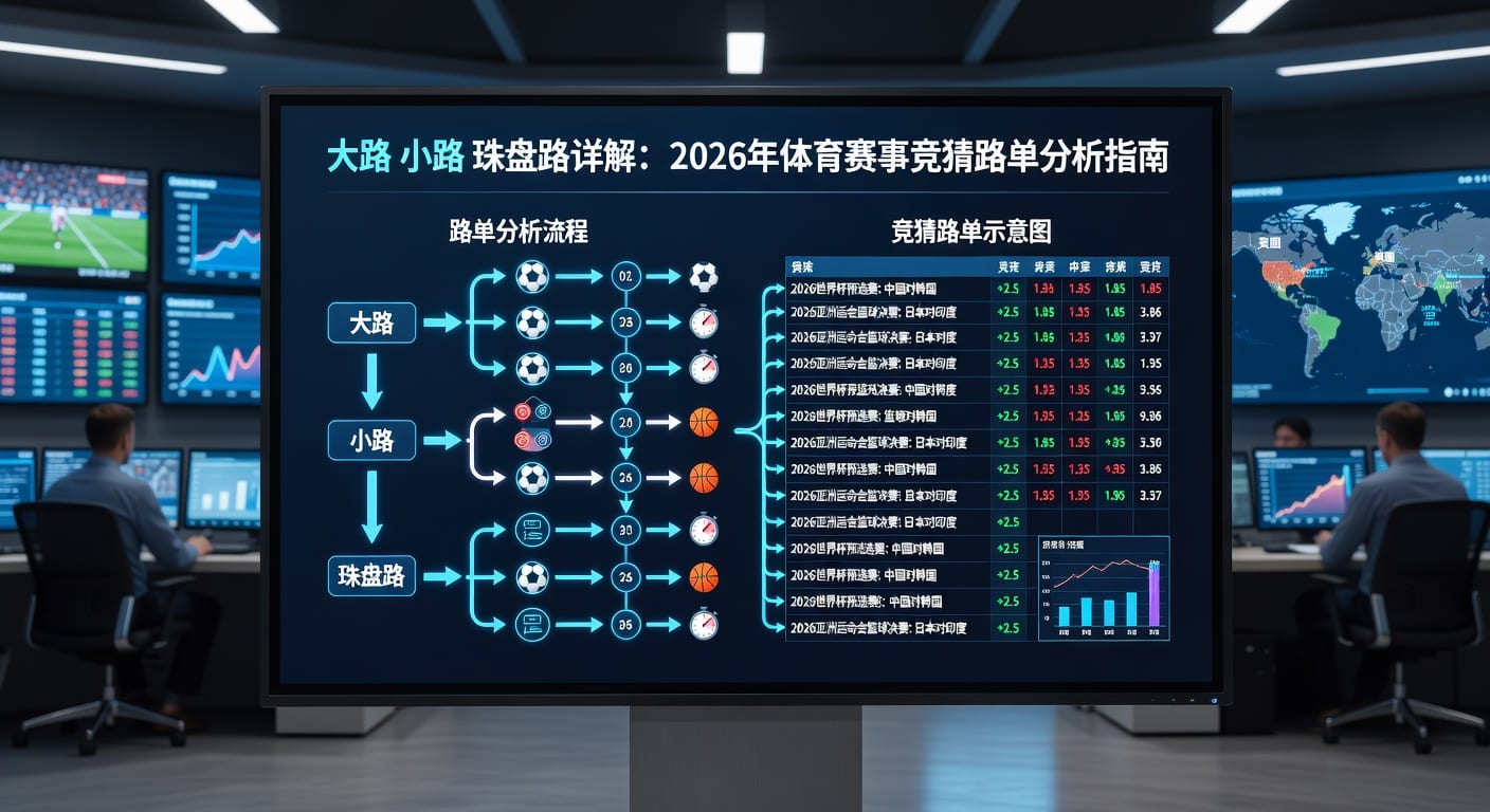 大路小路珠盘路解析：资深玩家博彩策略（2026年世界杯投注）