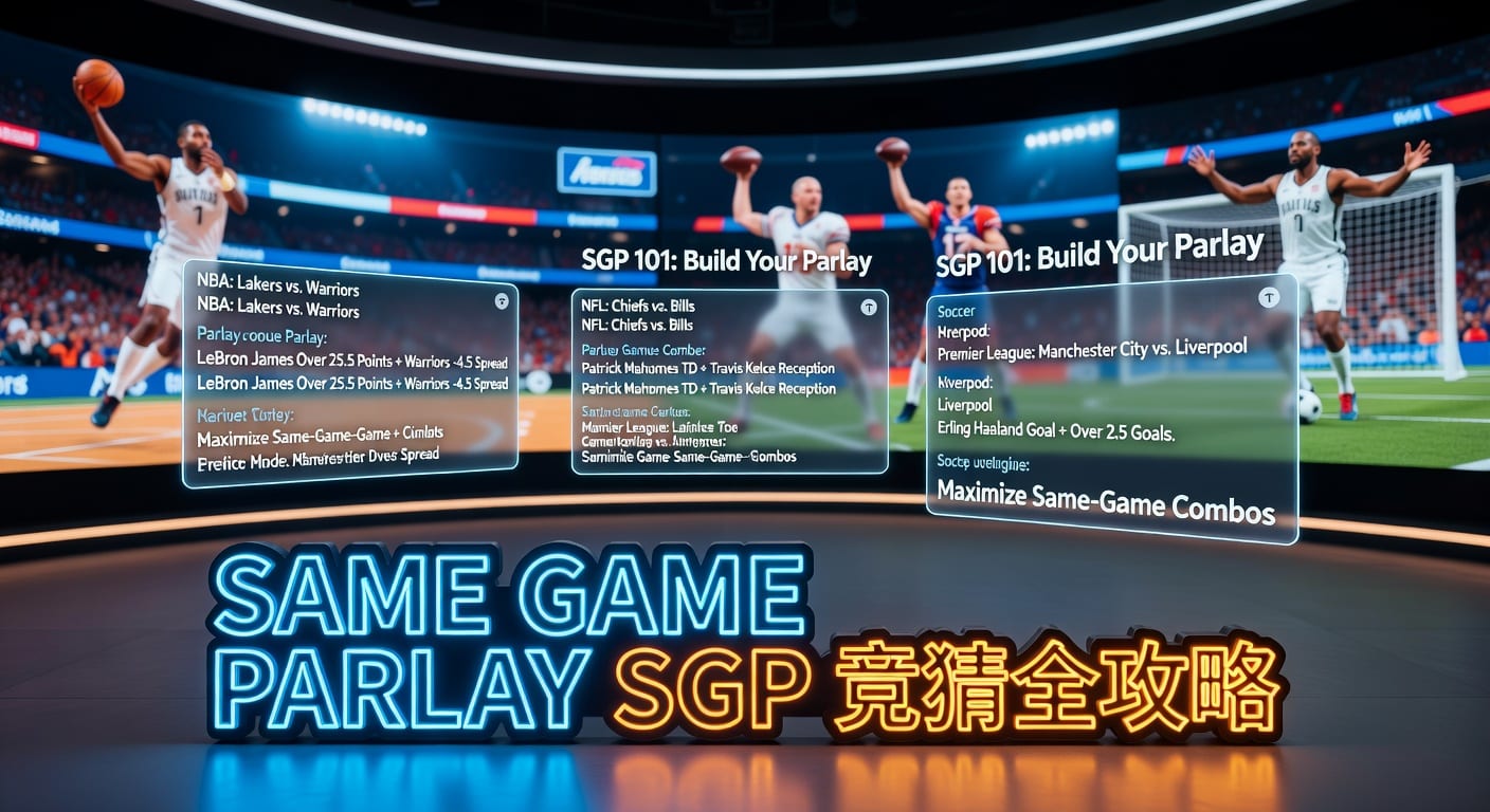 Same Game Parlay (SGP) 深度解析：玩转多重投注组合技巧 | 2026年世界杯投注
