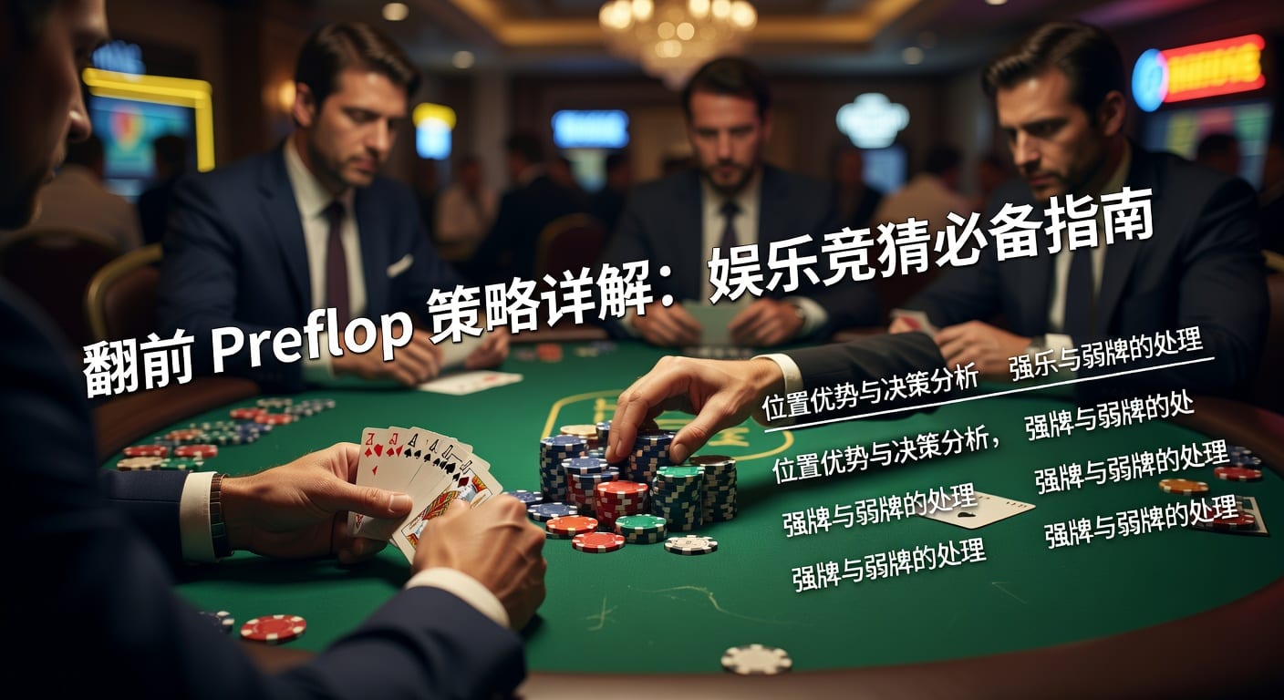 翻前 preflop 进阶解析：起手策略与实战思路