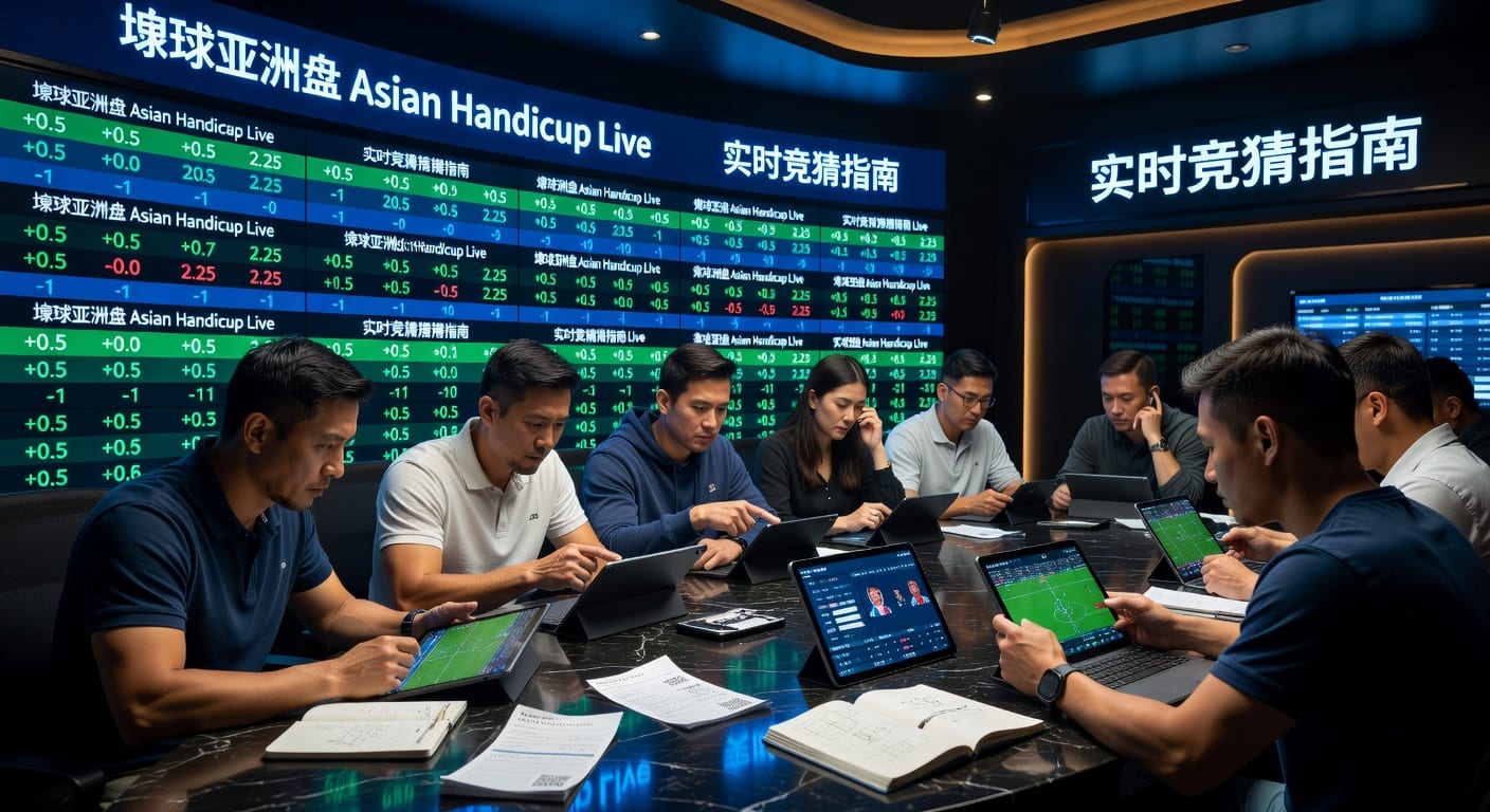 滚球亚洲盘 Asian Handicap Live 实战解读与实时盘口判断