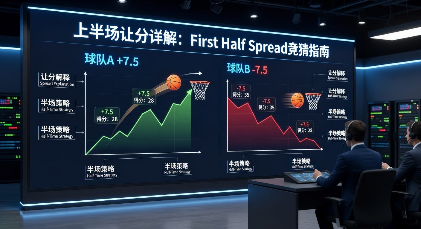上半场让分 first half spread 实战指南