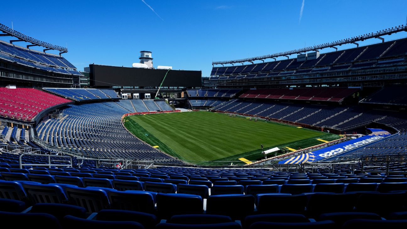 NFL球场变身世界杯草皮：11座主场改造全记录