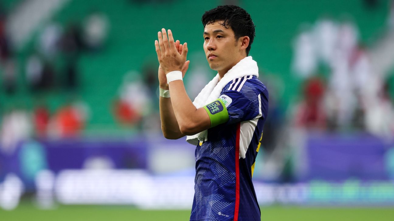 日本队主帅森保一：远藤航缺席世界杯是艰难决定